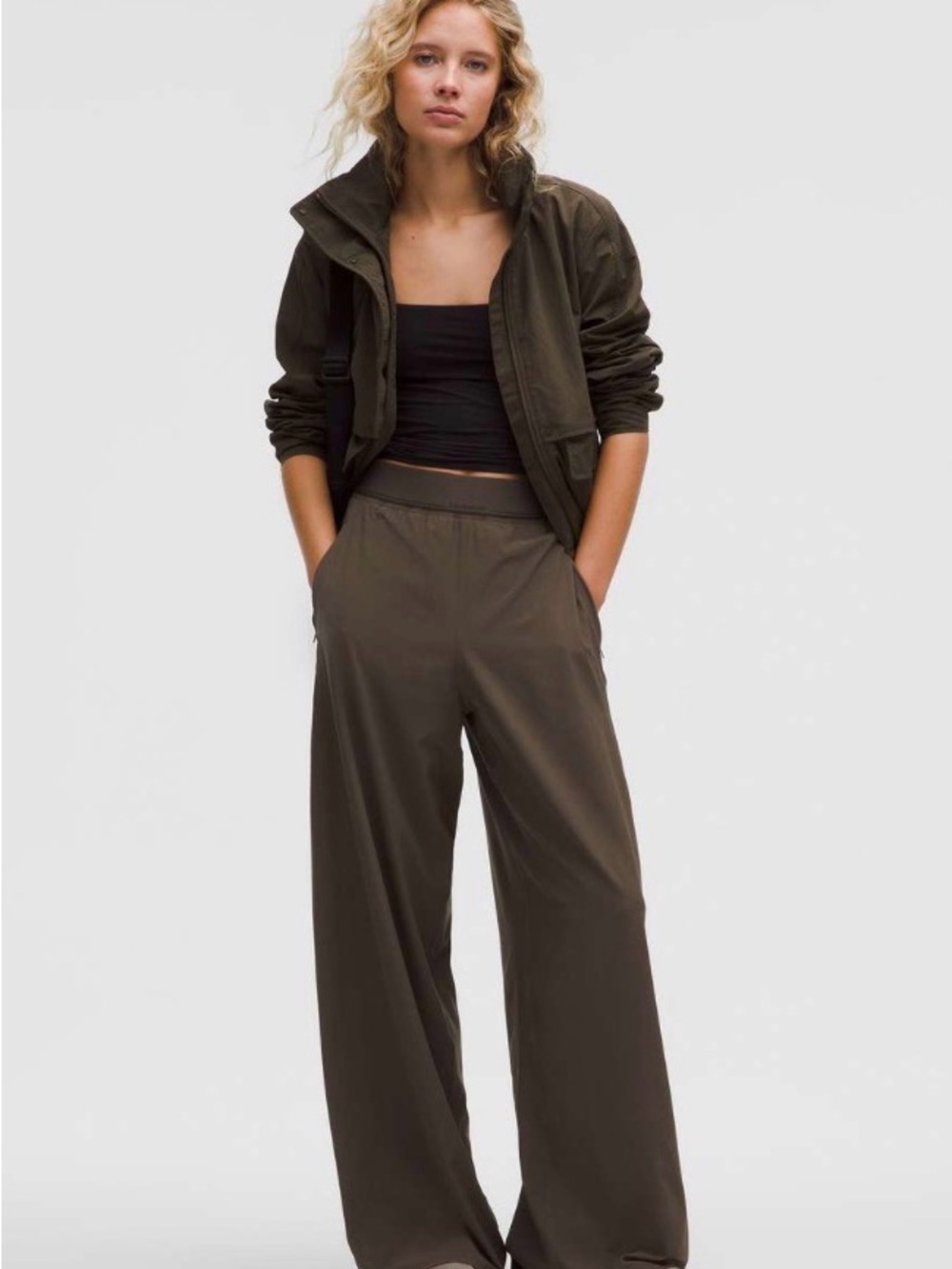 lululemon Swift Mid-Rise Wide-Leg Pant logo